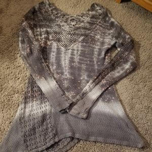 Womens knit sweater, large